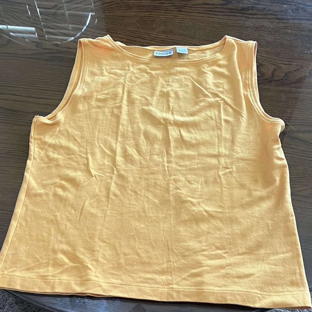 Chico's Vibrant Yellow  Tank Top